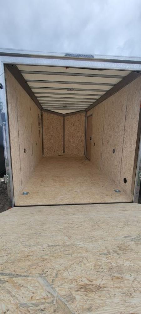 New 2026 Formula Trailers 7X14 7K 7FT TALL WHITE RAMP DOOR Cargo / Enclosed Trailer