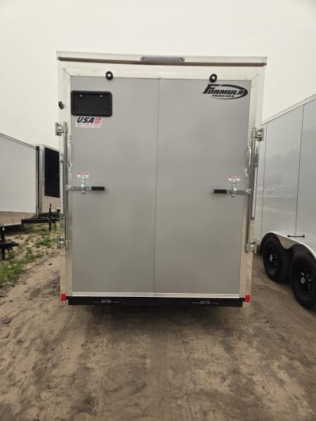 New 2026 Formula Trailers 6X12 3K SILVER Cargo / Enclosed Trailer