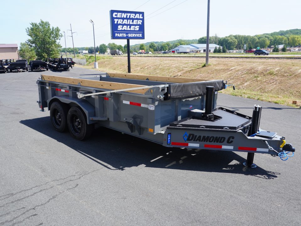 New 2027 Diamond C Trailers LPT207 82'x14ft Dump Trailer