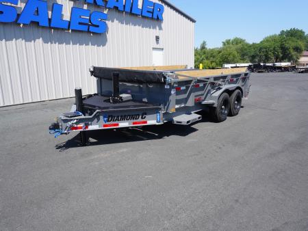 New 2027 Diamond C Trailers LPT207 82'x14ft Dump Trailer