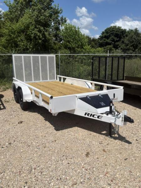 New 2026 Rice Trailers 8214 Utility Trailer