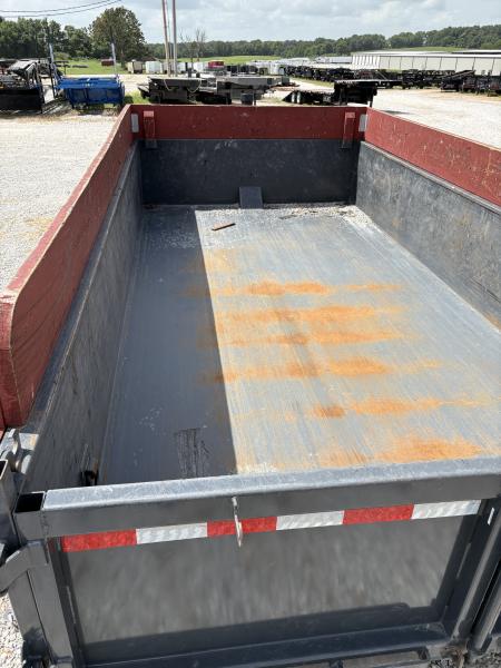 Used 2024 Lamar Trailers 83x14 TANDEM TELESCOPIC DUMP W / 24" SIDES 83X14 Dump Trailer