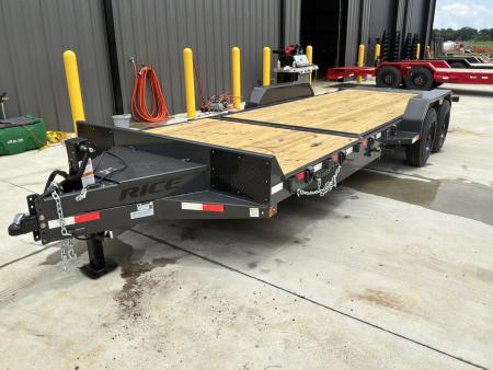 New 2026 Rice Trailers PTHD22 Equipment Trailer