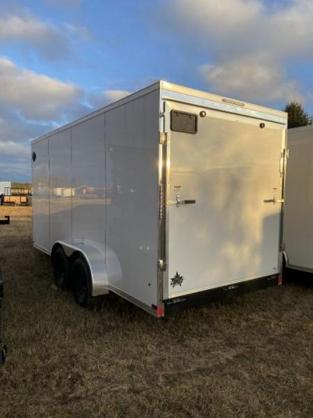 New 2027 US Cargo 7X16 RAMP WHITE 7K Cargo / Enclosed Trailer