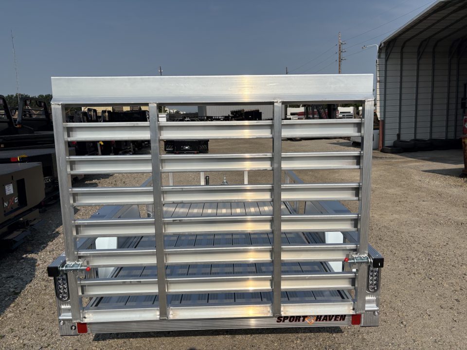 New 2026 Sport Haven 5'X10' DELUXE ALUMINUM Utility Trailer