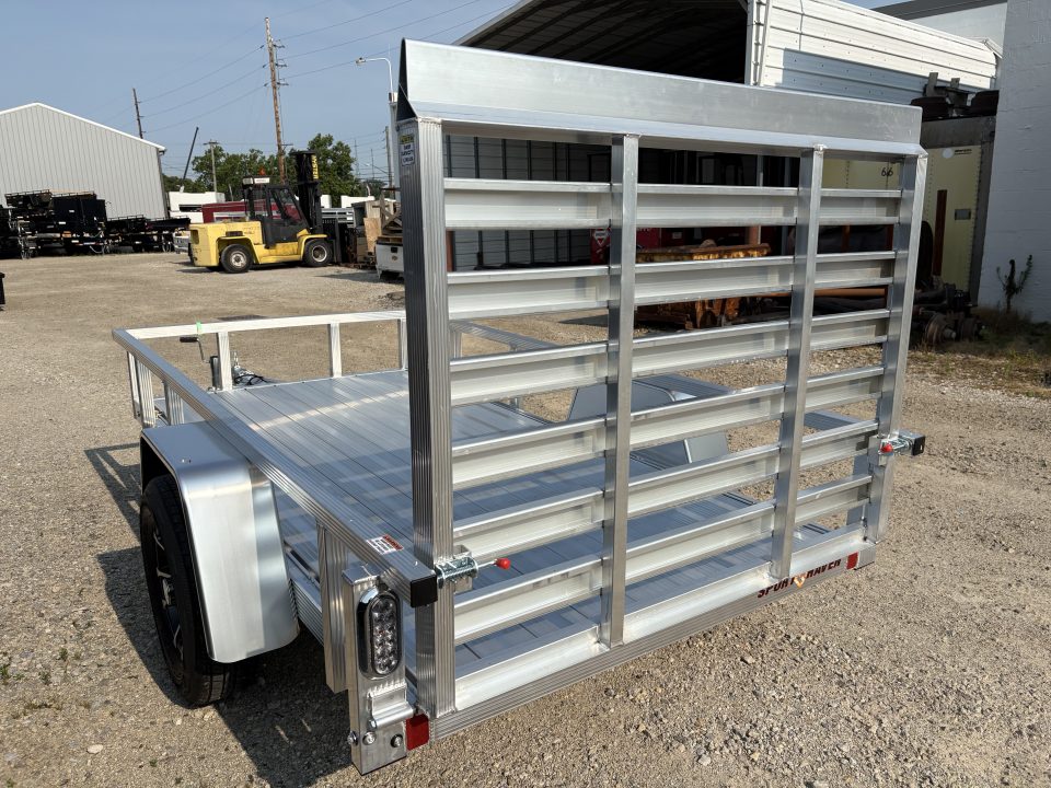 New 2026 Sport Haven 5'X10' DELUXE ALUMINUM Utility Trailer