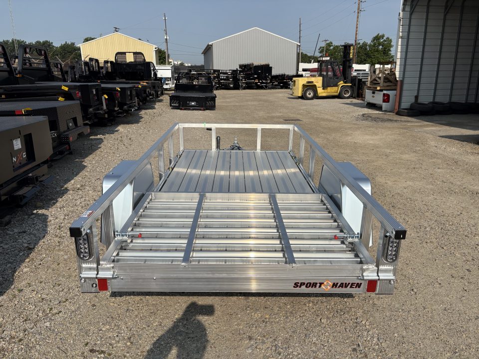 New 2026 Sport Haven 5'X10' DELUXE ALUMINUM Utility Trailer