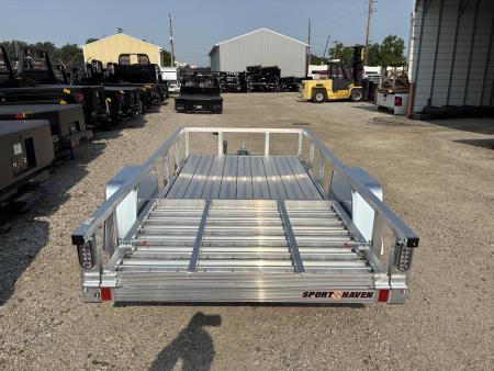 New 2026 Sport Haven 5'X10' DELUXE ALUMINUM Utility Trailer