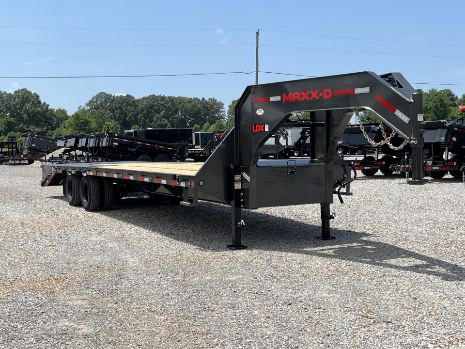 New 2027 MAXXD Gooseneck Flatbed Trailer | 102" x 30' 25K GVWR