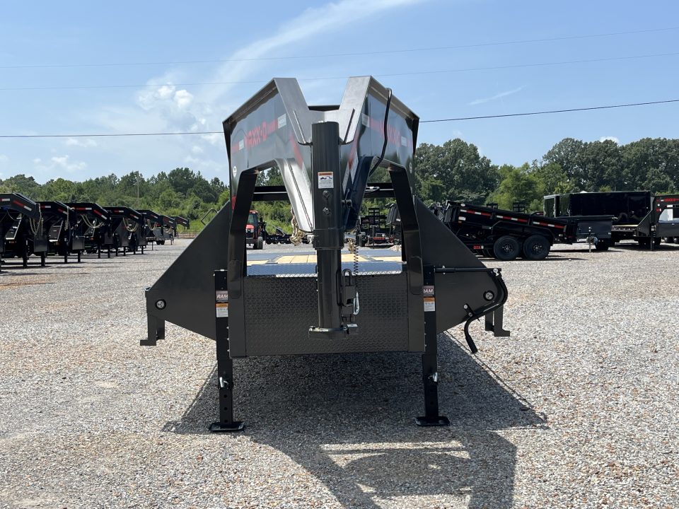 New 2027 MAXXD Gooseneck Flatbed Trailer | 102" x 30' 25K GVWR