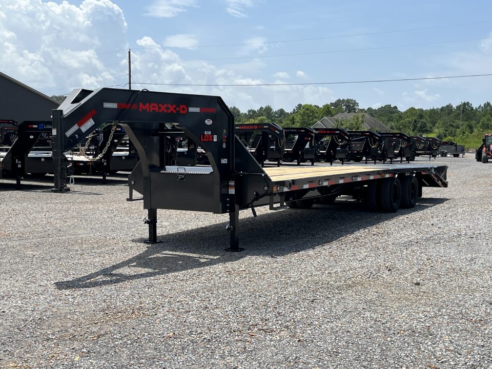 New 2027 MAXXD Gooseneck Flatbed Trailer | 102" x 30' 25K GVWR