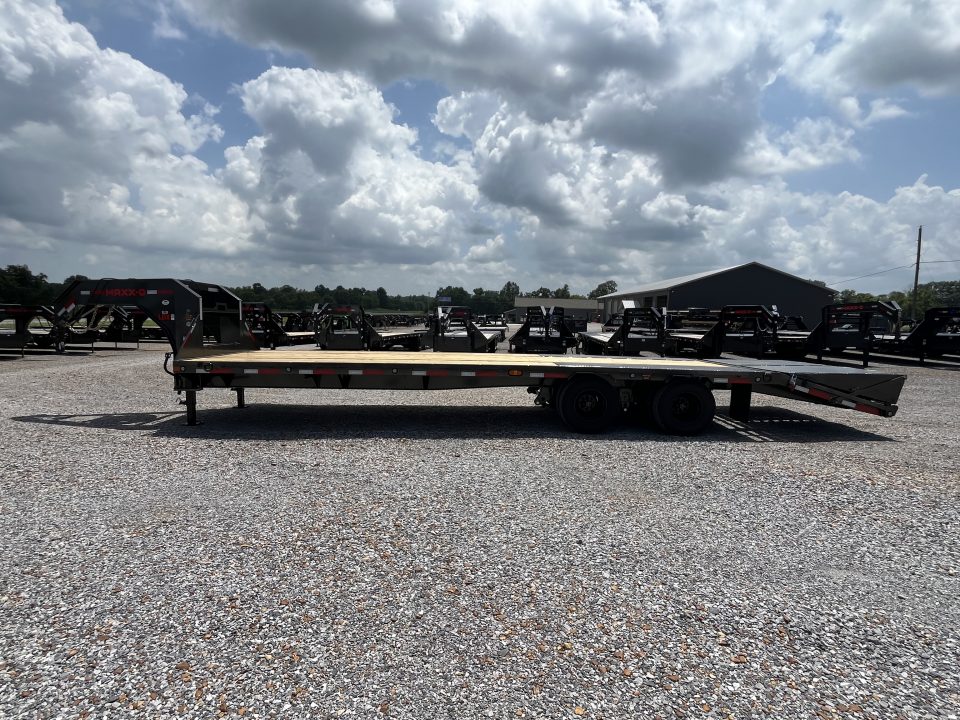 New 2027 MAXXD Gooseneck Flatbed Trailer | 102" x 30' 25K GVWR