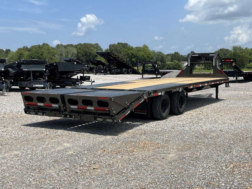 New 2027 MAXXD Gooseneck Flatbed Trailer | 102" x 30' 25K GVWR