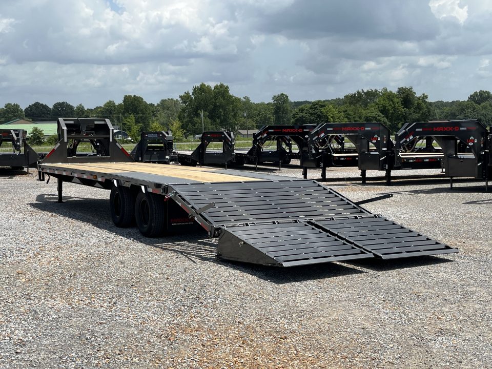 New 2027 MAXXD Gooseneck Flatbed Trailer | 102" x 30' 25K GVWR