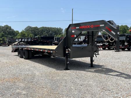 New 2027 MAXXD Gooseneck Flatbed Trailer | 102  x 30' 25K GVWR