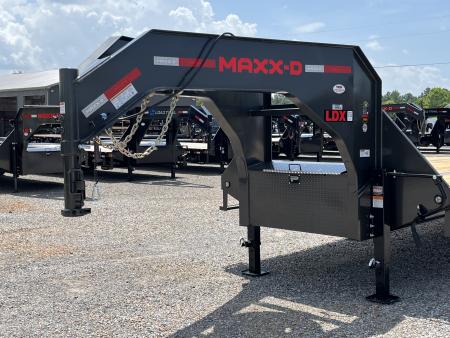New 2027 MAXXD Gooseneck Flatbed Trailer | 102" x 30' 25K GVWR
