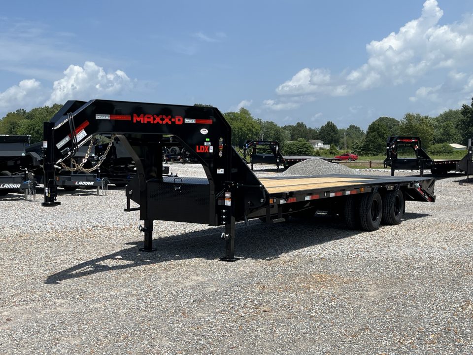 New 2027 MAXXD Gooseneck Flatbed Trailer | 102" x 25' 25K GVWR