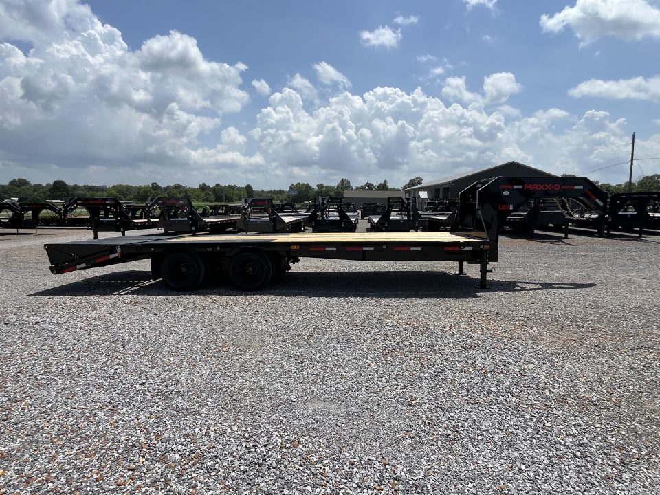 New 2027 MAXXD Gooseneck Flatbed Trailer | 102" x 25' 25K GVWR