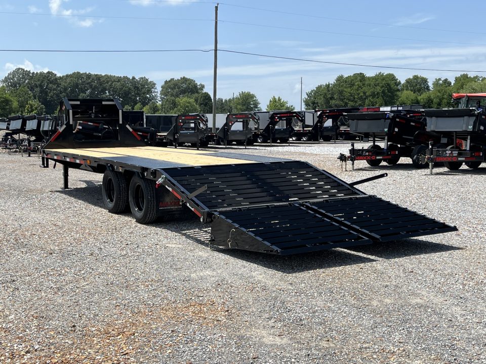 New 2027 MAXXD Gooseneck Flatbed Trailer | 102" x 25' 25K GVWR