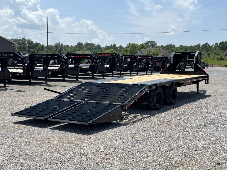 New 2027 MAXXD Gooseneck Flatbed Trailer | 102" x 25' 25K GVWR