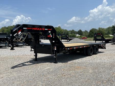 New 2027 MAXXD Gooseneck Flatbed Trailer | 102" x 25' 25K GVWR