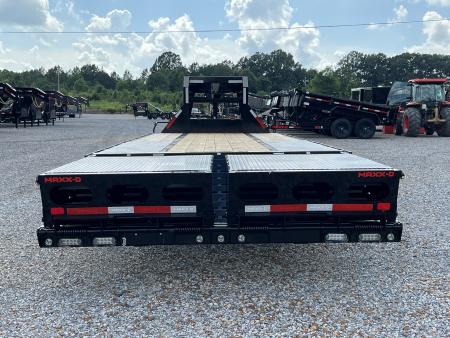 New 2027 MAXX-D 102"X25' 25K Gooseneck Flatbed Trailer