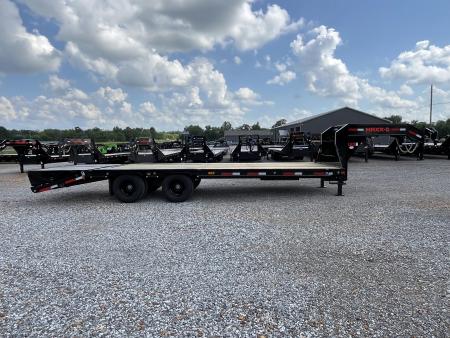 New 2027 MAXX-D 102"X25' 25K Gooseneck Flatbed Trailer