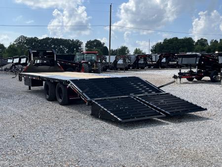 New 2027 MAXX-D 102"X25' 25K Gooseneck Flatbed Trailer