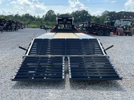 New 2027 MAXX-D 102"X25' 25K Gooseneck Flatbed Trailer
