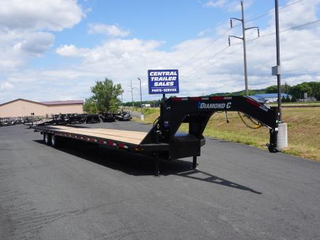 New 2027 Diamond C Trailers Fmax212 40' Gooseneck Deckover Trailer