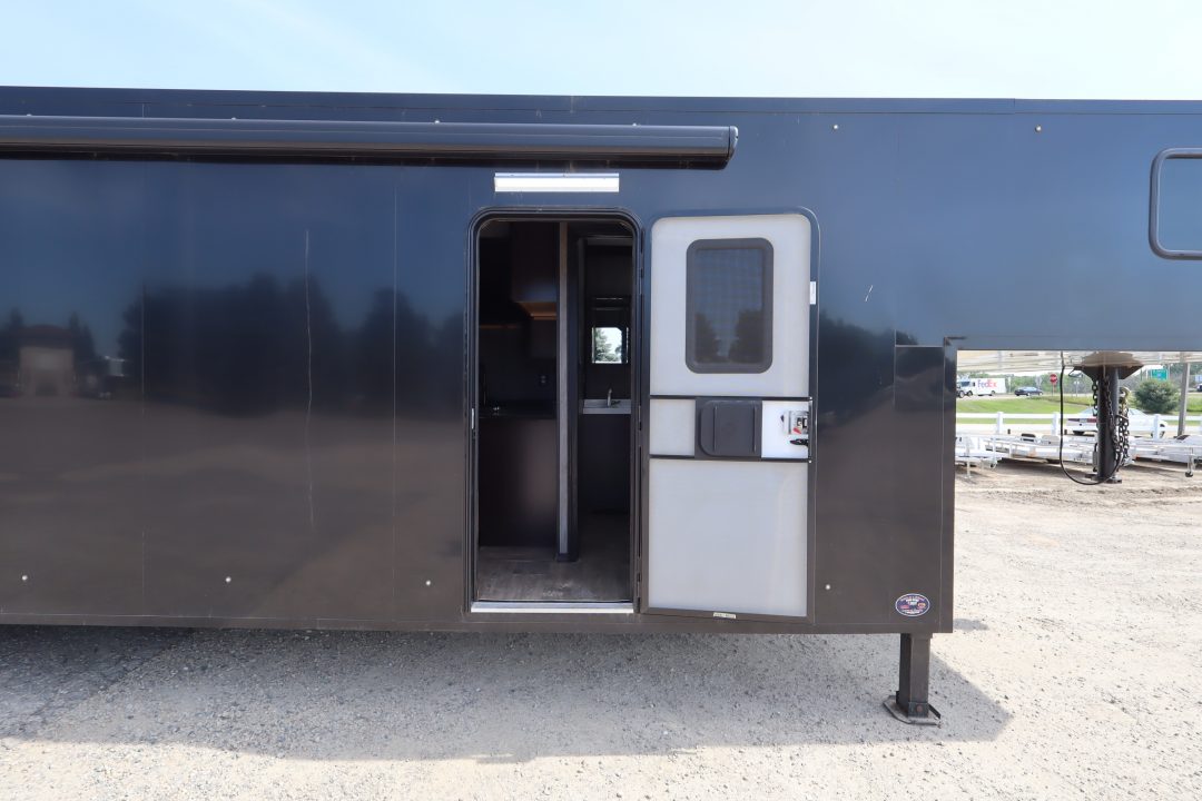 Used 2024 Custom Built Goosesneck Trailers 48' GN Toy Hauler Car Hauler