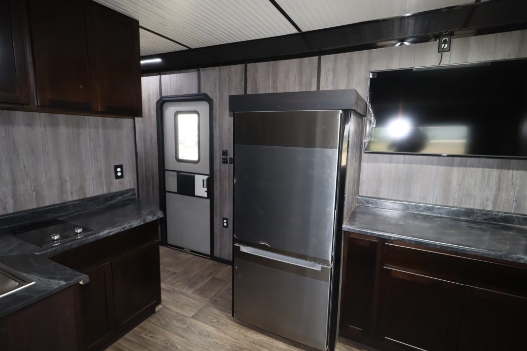 Used 2024 Custom Built Goosesneck Trailers 48' GN Toy Hauler Car Hauler