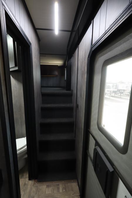 Used 2024 Custom Built Goosesneck Trailers 48' GN Toy Hauler Car Hauler
