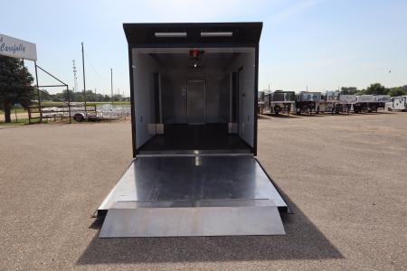 Used 2024 Custom Built Goosesneck Trailers 48' GN Toy Hauler Car Hauler