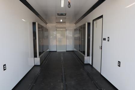 Used 2024 Custom Built Goosesneck Trailers 48' GN Toy Hauler Car Hauler