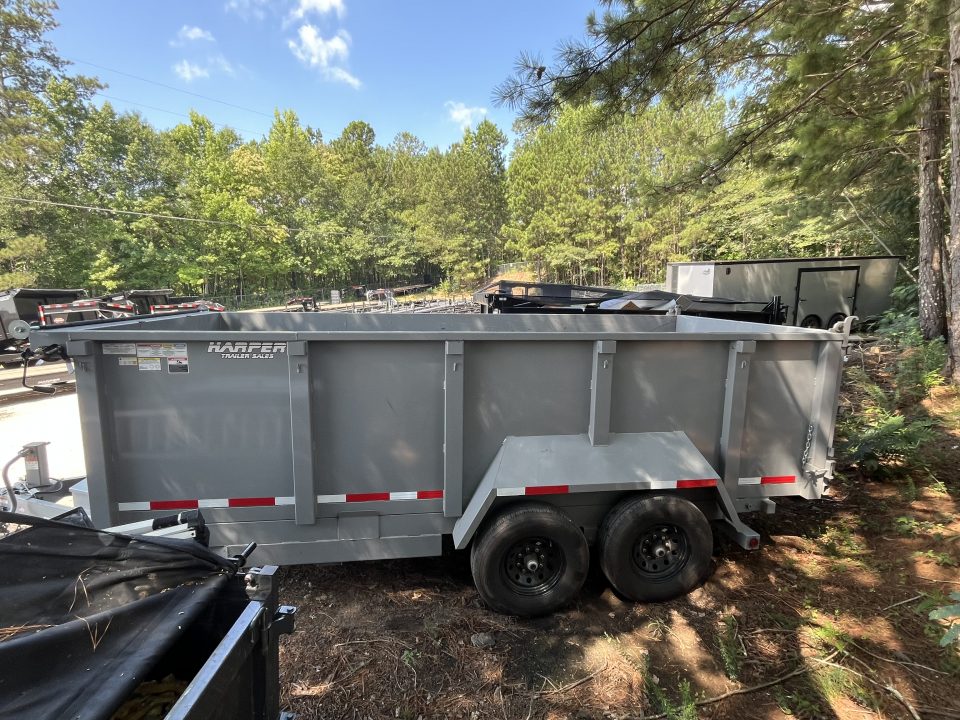 Used USED 2026 TUFFDUMP 14K 7X16 DUMP TRAILER 4' WALLS ($910 DOWN ON RTO)
