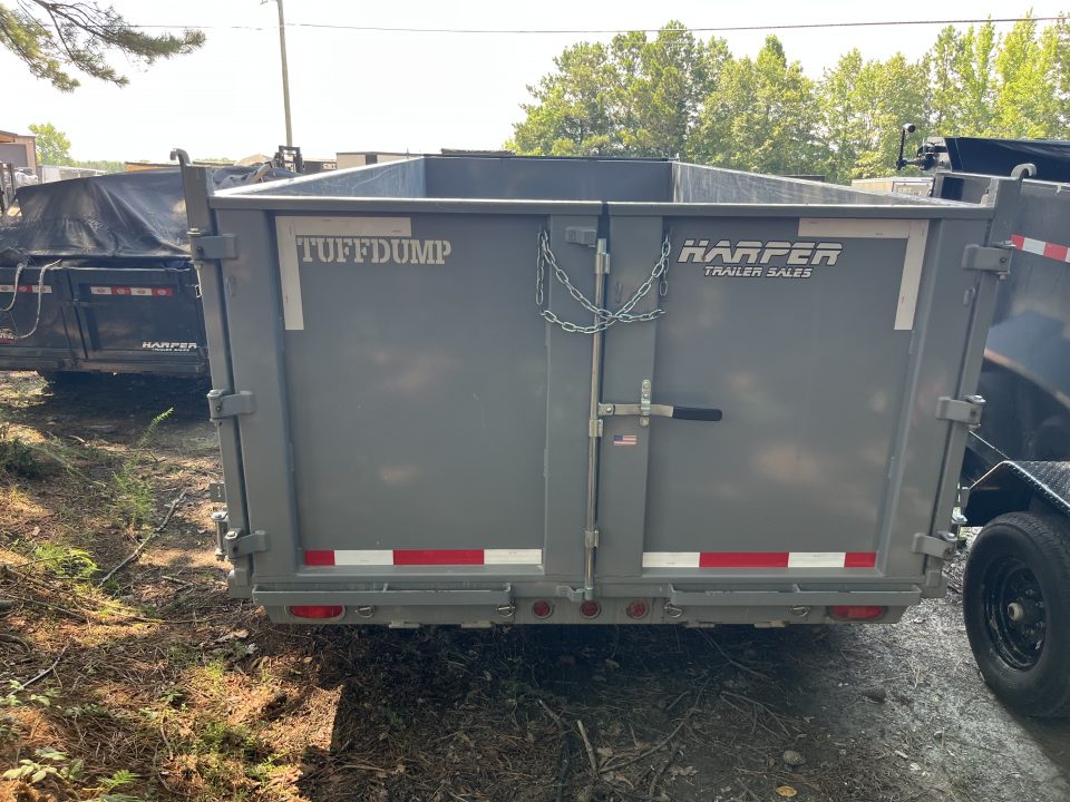 Used USED 2026 TUFFDUMP 14K 7X16 DUMP TRAILER 4' WALLS ($910 DOWN ON RTO)