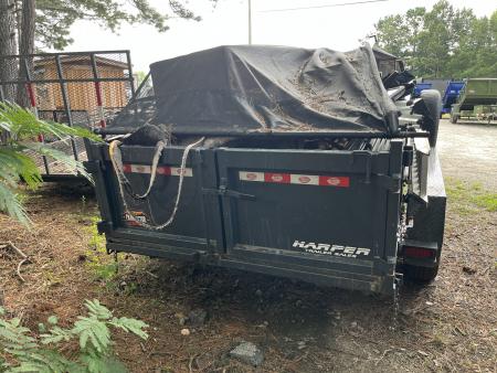 Used USED 2026 PROSPECTOR 10K 6X12 DUMP TRAILER WITH 2' WALLS WITH ALUMINUM RAMPS ($728 DOWN ON RTO)
