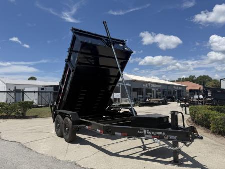 New 2027 Panther Cargo 7X12X2 TA Dump Trailer