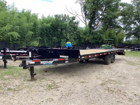 New 2026 Top Hat Trailers DO14-24X102 Deckover Trailer