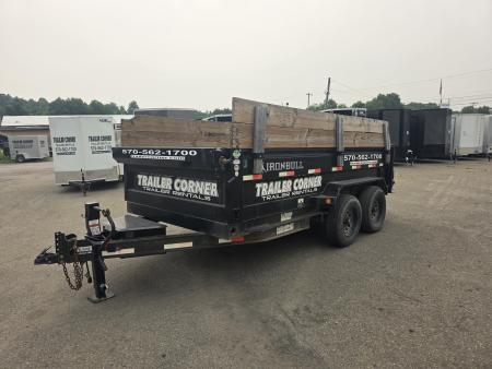 Used 2022 Iron Bull 7X14 14K Dump Trailer
