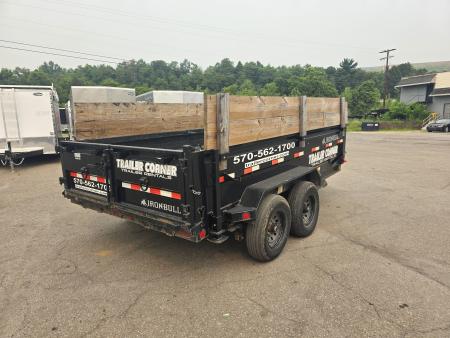 Used 2022 Iron Bull 7X14 14K Dump Trailer