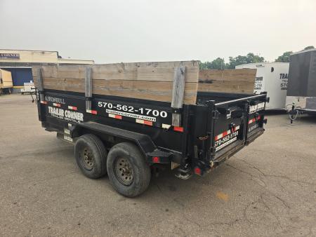 Used 2022 Iron Bull 7X14 14K Dump Trailer