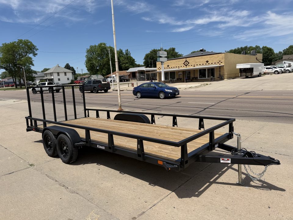 New 2026 HTC SUT718T Utility Trailer 7X18