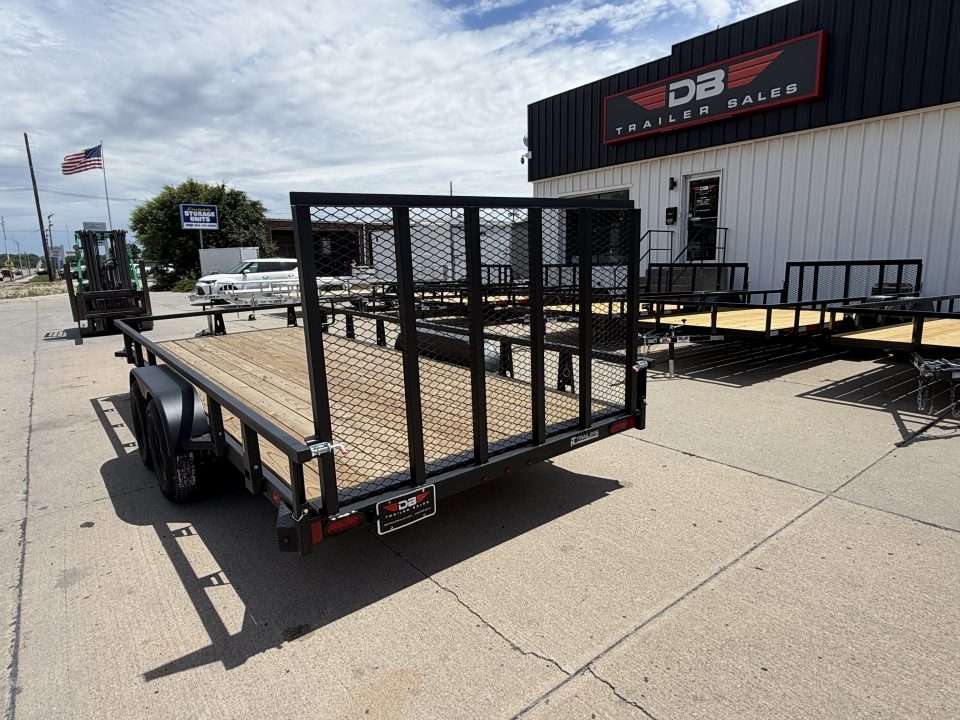 New 2026 HTC SUT718T Utility Trailer 7X18