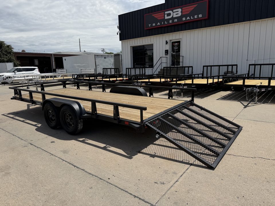 New 2026 HTC SUT718T Utility Trailer 7X18