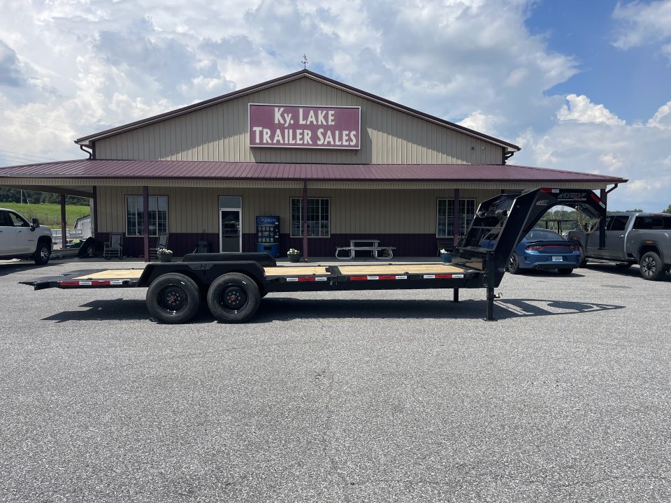New 2027 Horizon Trailers GN- 24'X82" TILT-10K AXLES Equipment Trailer