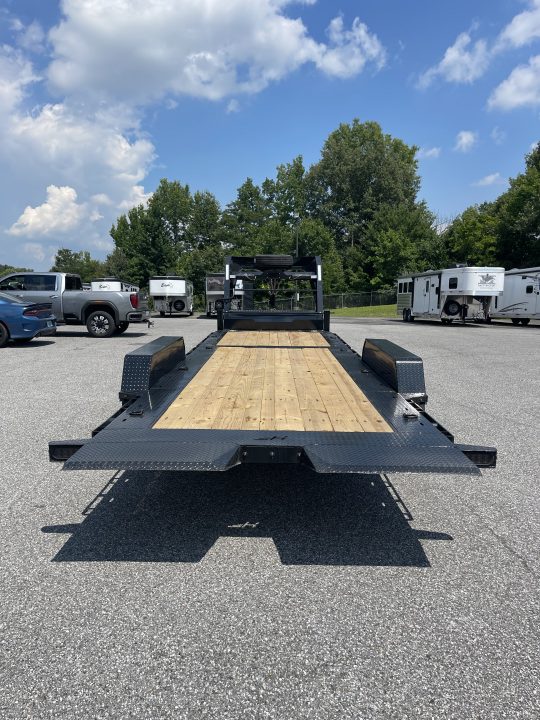New 2027 Horizon Trailers GN- 24'X82" TILT-10K AXLES Equipment Trailer