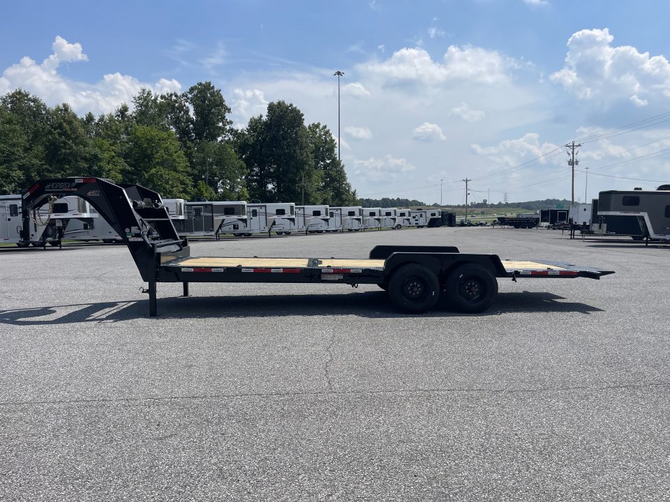 New 2027 Horizon Trailers GN- 24'X82" TILT-10K AXLES Equipment Trailer