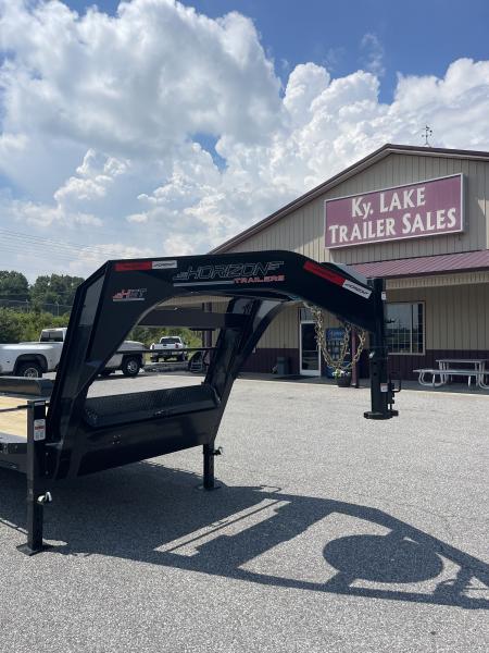 New 2027 Horizon Trailers GN- 24'X82" TILT-10K AXLES Equipment Trailer